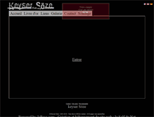 Tablet Screenshot of keyser-soze.20mn.com